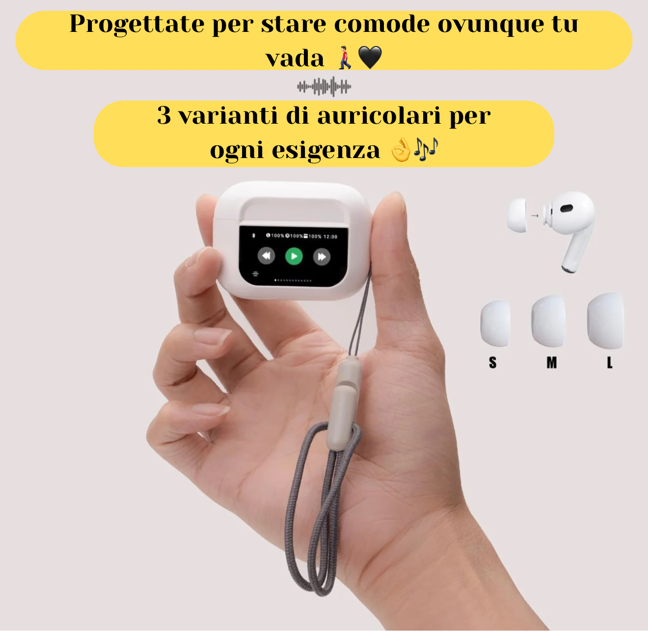 Miruvi |Auricolari Wireless
